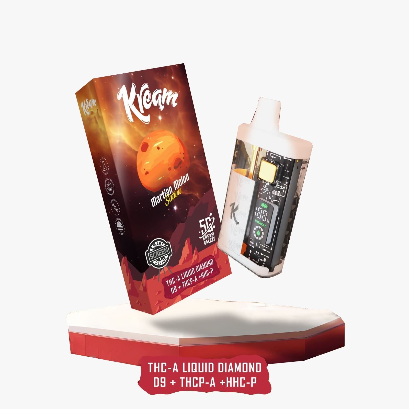Kream Galaxy THC-A Liquid Diamond Blend Disposable (5000mg) Best Price