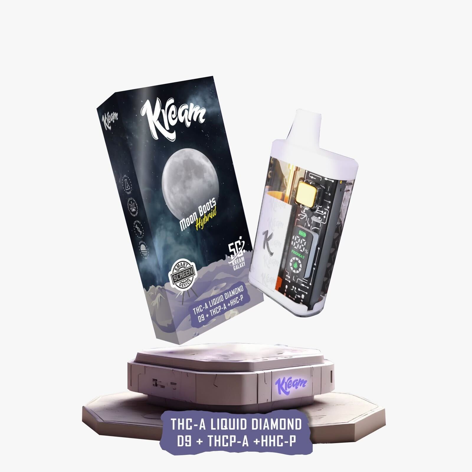Kream Galaxy THC-A Liquid Diamond Blend Disposable (5000mg) Best Price