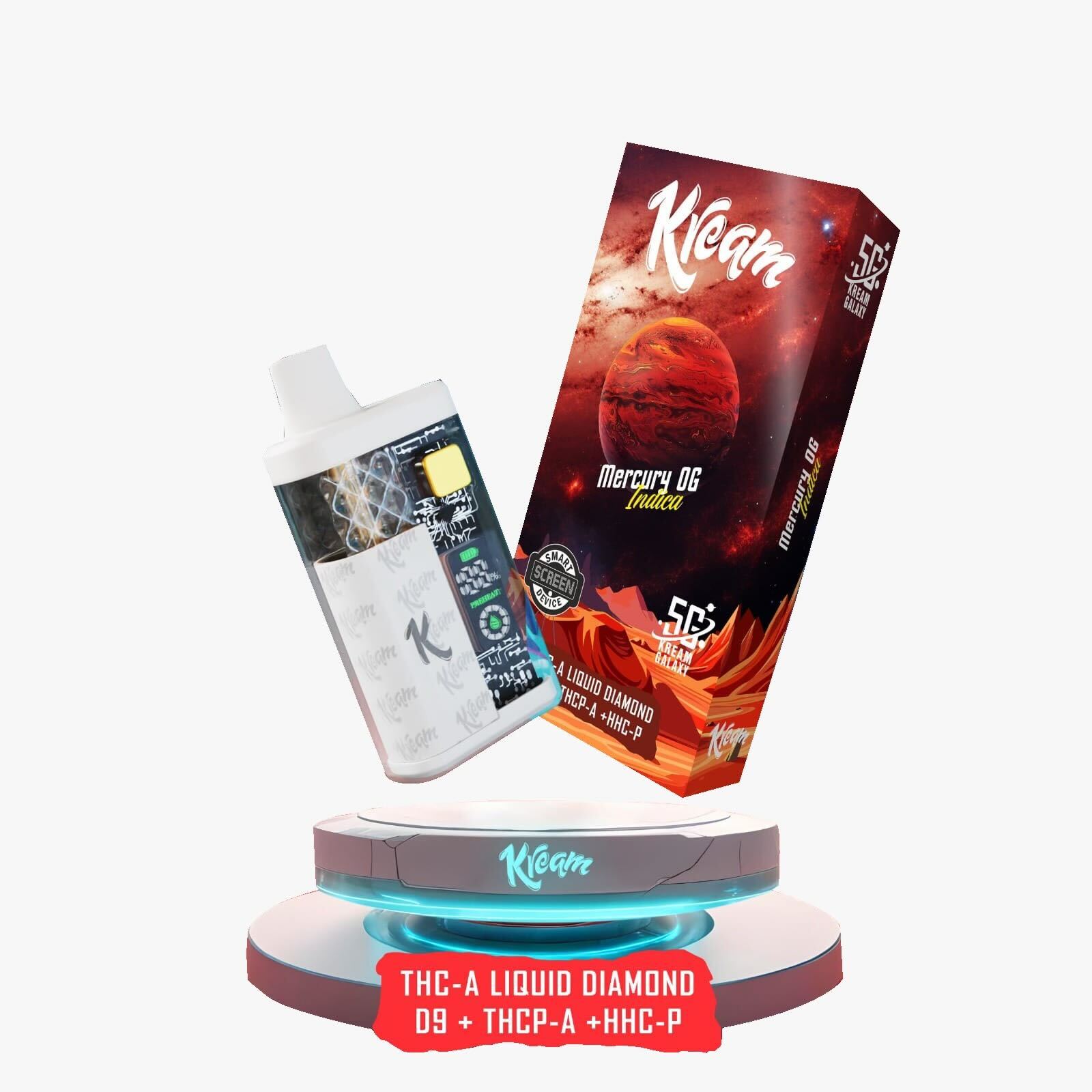 Kream Galaxy THC-A Liquid Diamond Blend Disposable (5000mg) Best Price