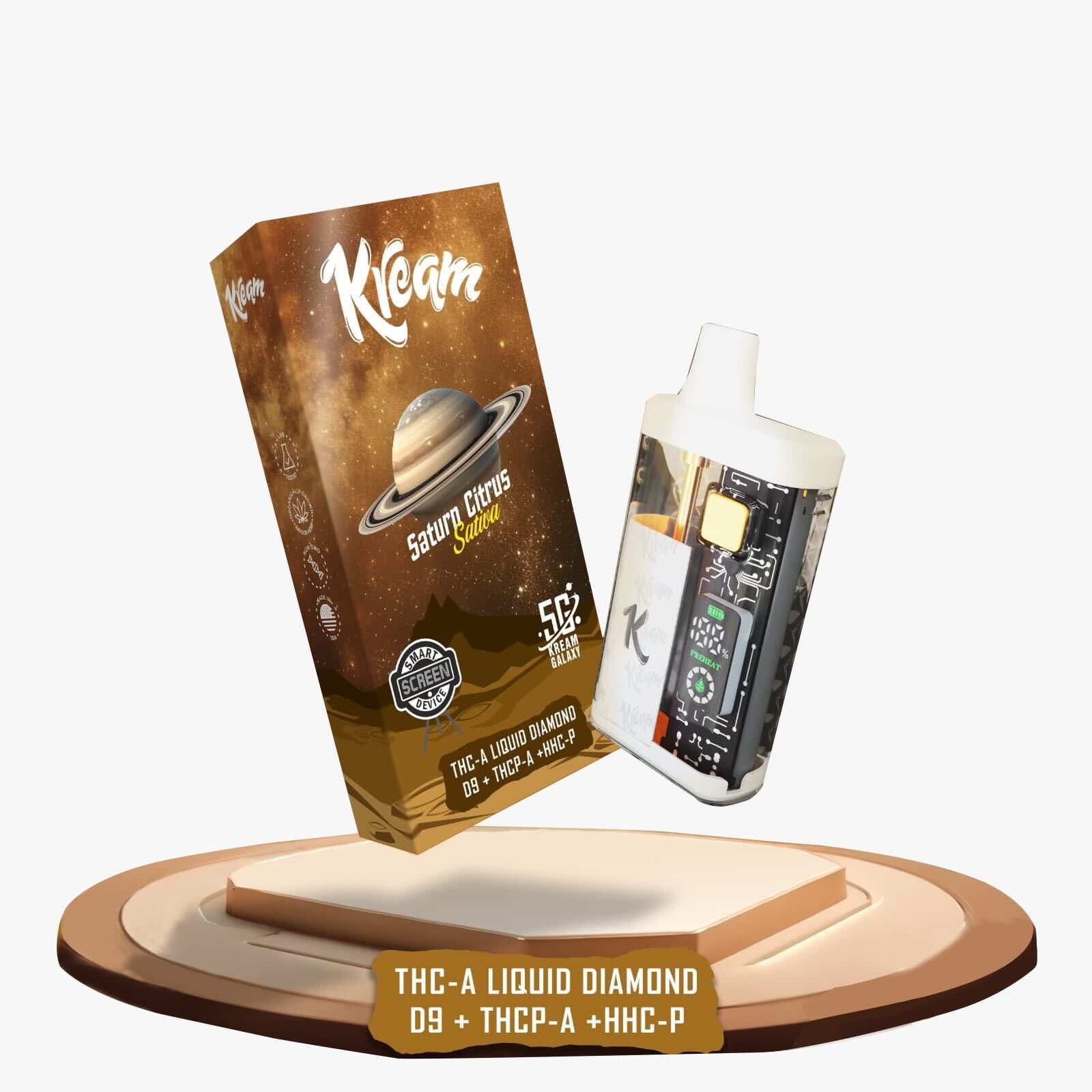Kream Galaxy THC-A Liquid Diamond Blend Disposable (5000mg) Best Price