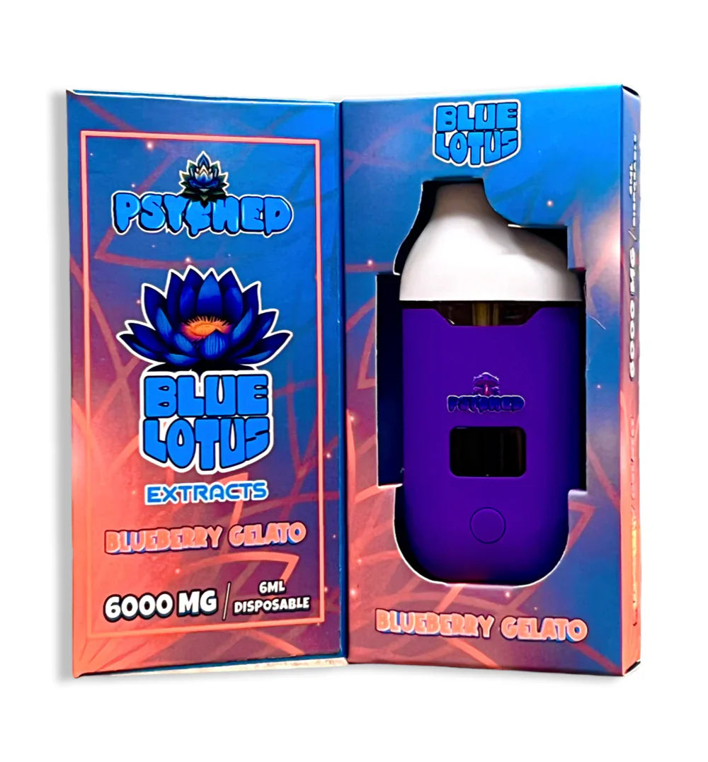 PSYCHED - Blue Lotus Extract - 6000mg Disposable - Unit Single Best Price