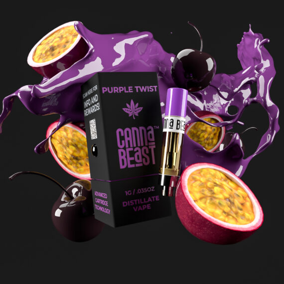 Eighty Six Canna Beast – Juicy Peach Delta-9 THC Vape Cartridge Best Price