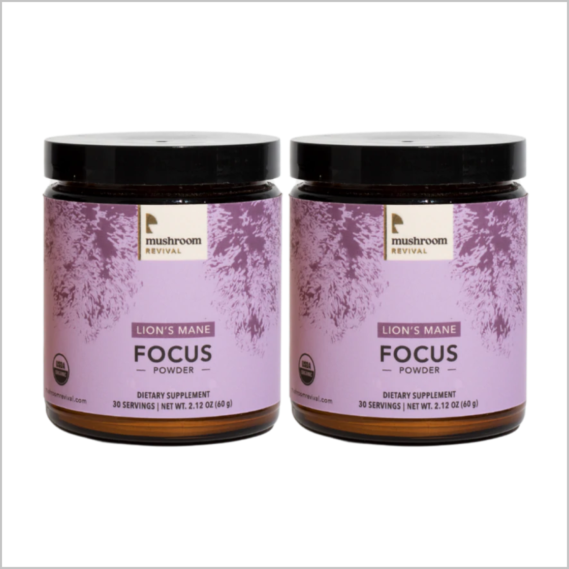 Mushroom Revival Focus Lion's Mane Powder