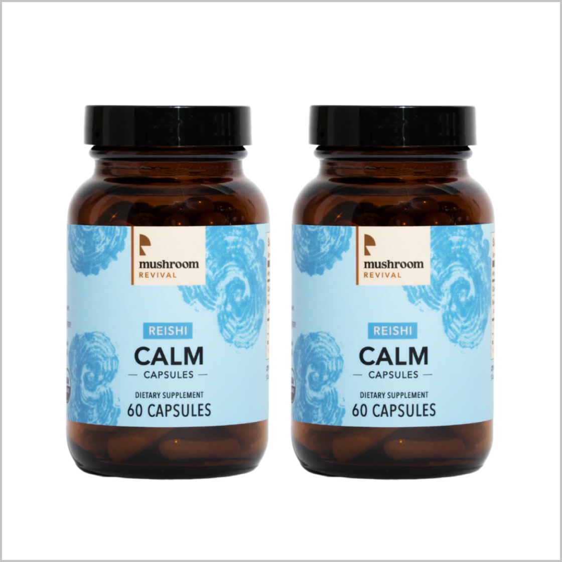 Mushroom Revival Calm Reishi Mushroom Capsules