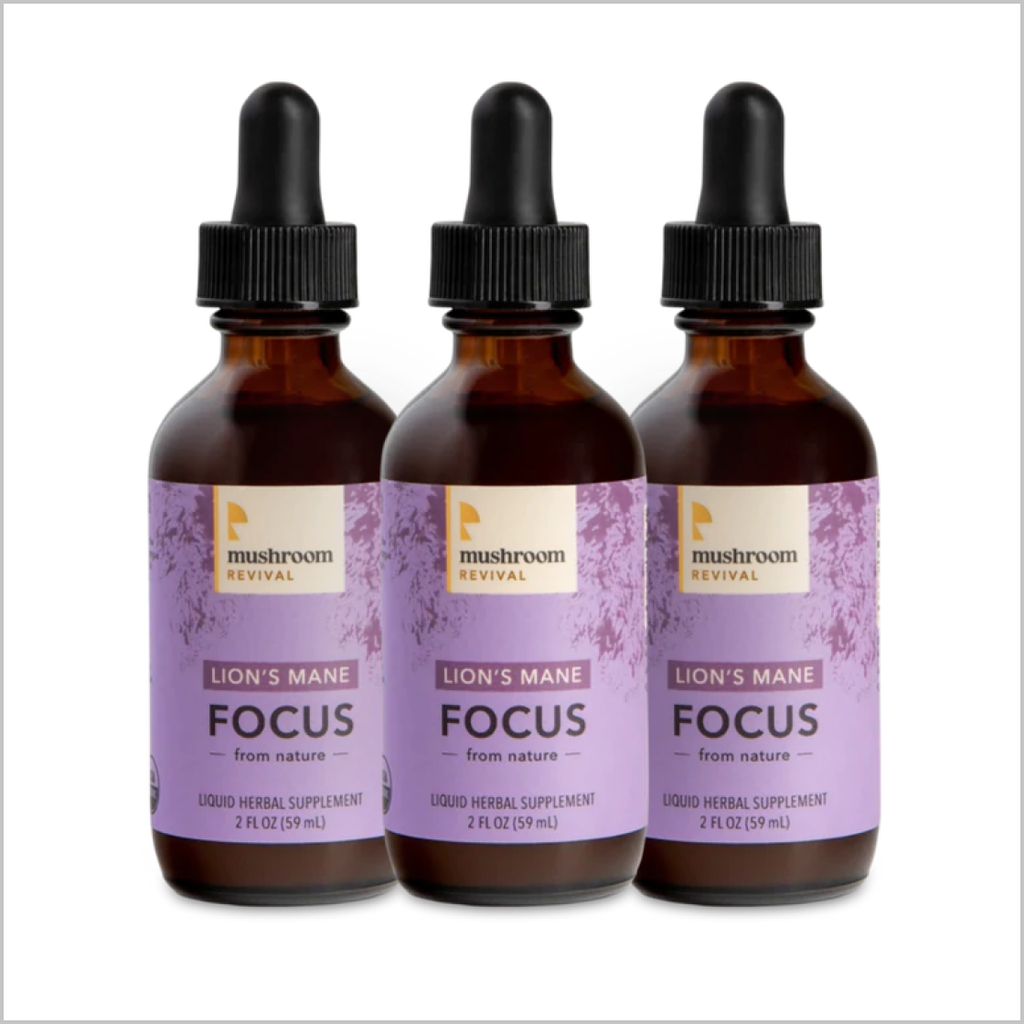 Mushroom Revival Focus Lion's Mane Tincture