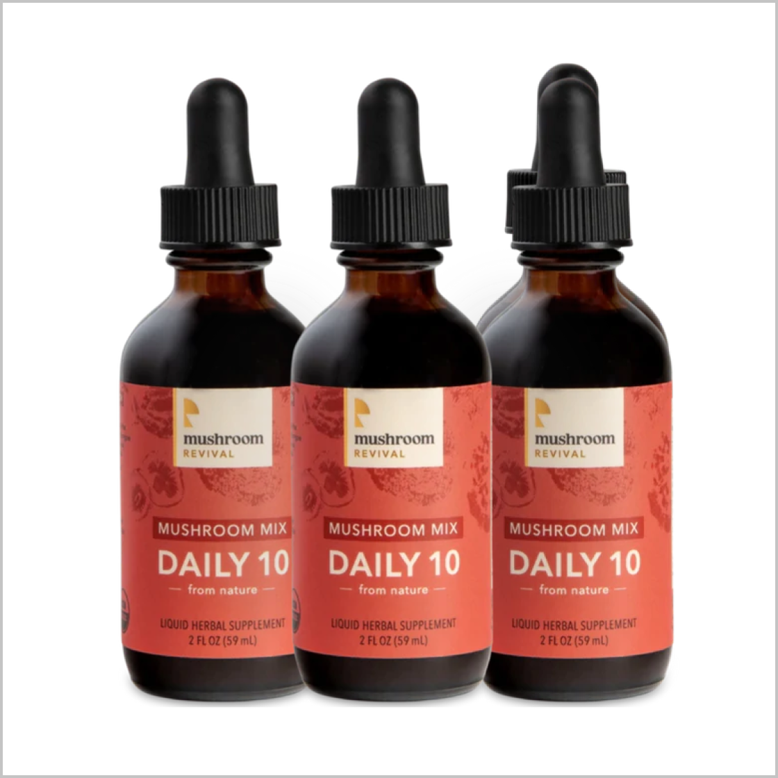 Mushroom Revival Daily 10 Mix Mushroom Tincture