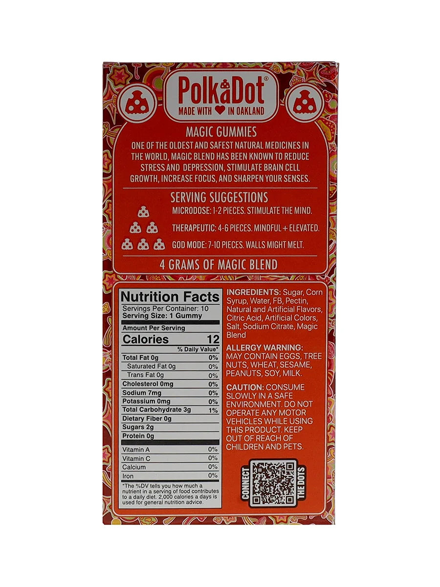 Passion Fruit Guava PolkaDot Belgian Magic Blend Gummies 4G Best Price