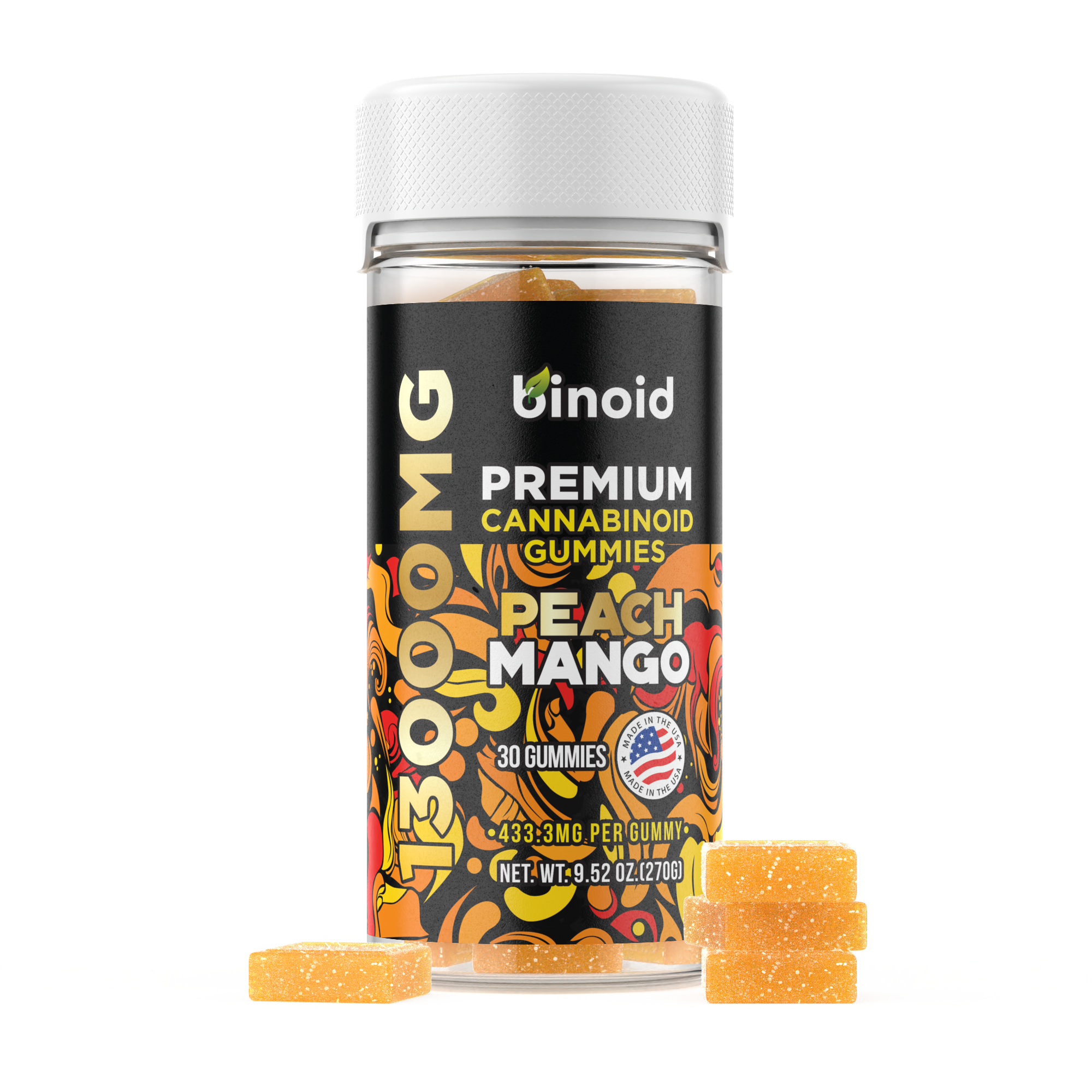 Binoid 13,000mg Gummies (Good Luck)