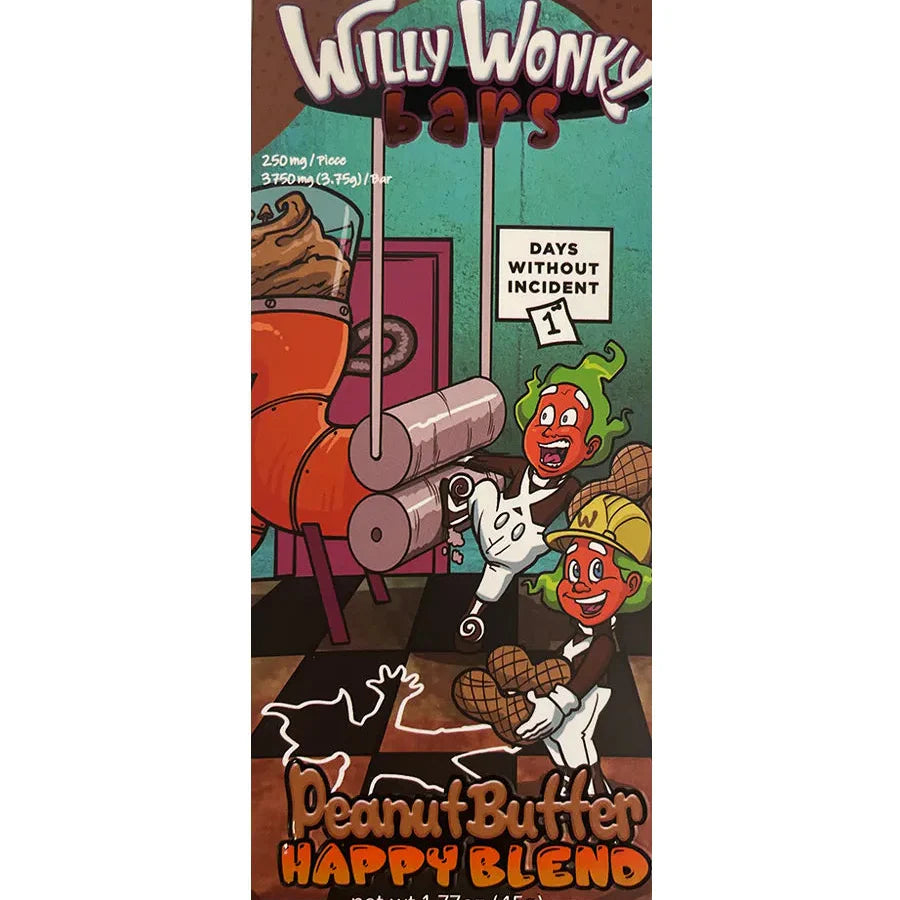 Peanut Butter Willy Wonky Happy Blend Bars