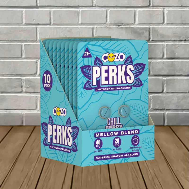 Dozo PERKS 7-Hydroxymitragynine Tablets 2ct Best Price