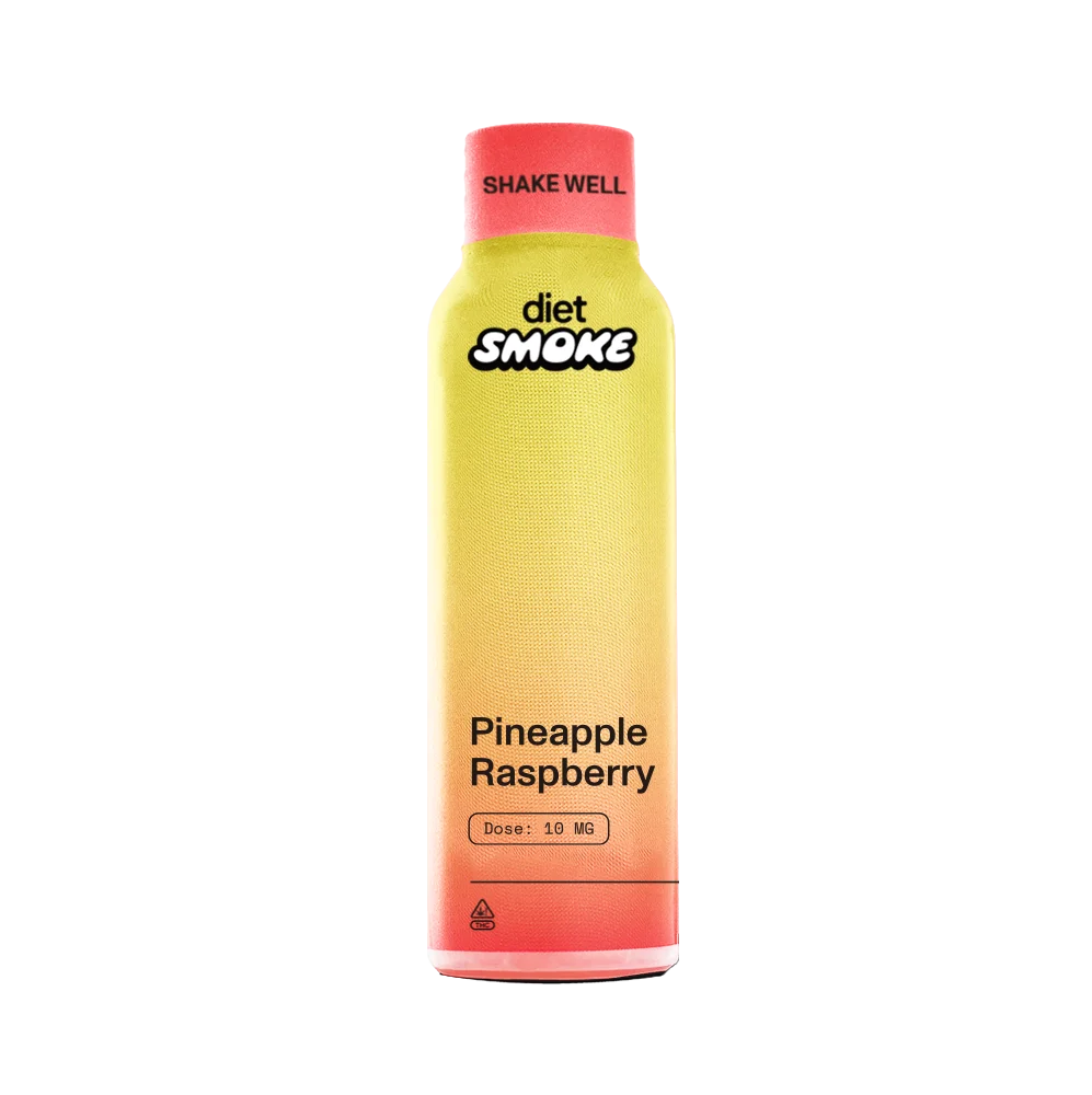 Diet Smoke Pineapple Raspberry THC Shot