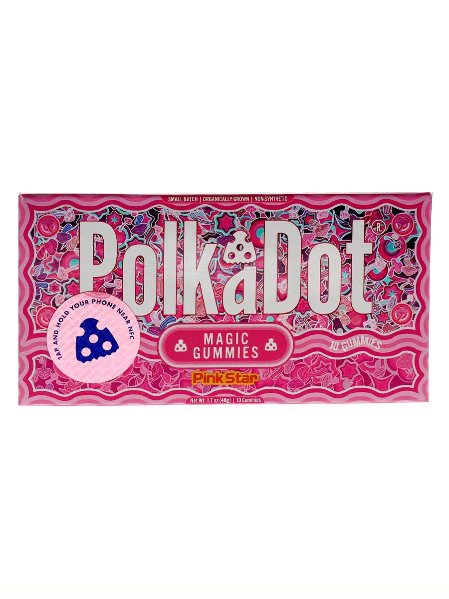 Pink Star PolkaDot Belgian Magic Blend Gummies 4G Best Price