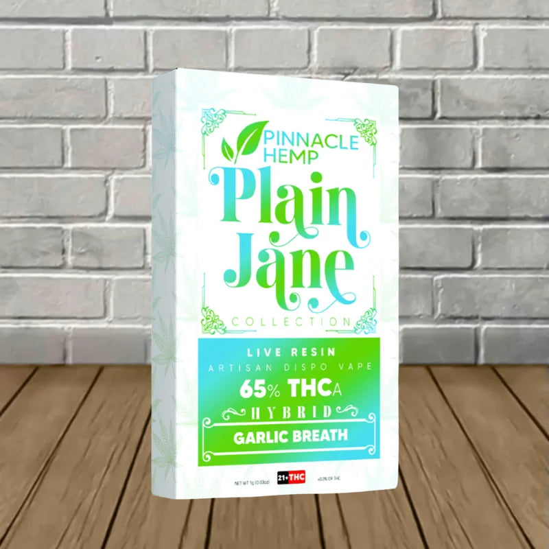 Pinnacle Hemp Plain Jane Live Resin THCa Disposable 1g Best Price