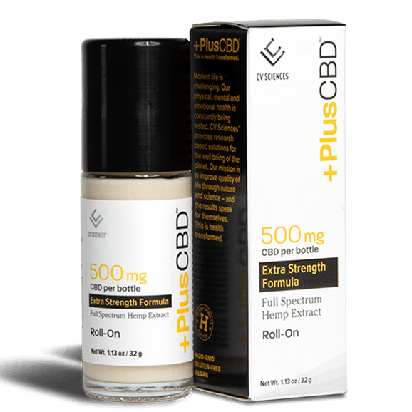 PlusCBD Extra Strength CBD Roll-On Full Spectrum 1.13oz Best Price