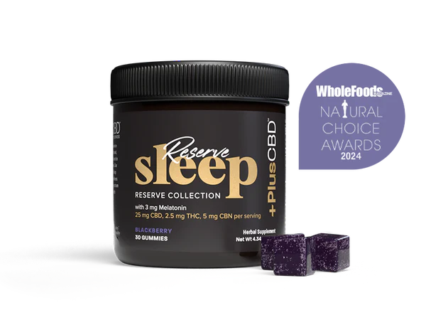 PlusCBD Reserve Collection Sleep Gummies 30ct Blackberry Best Price