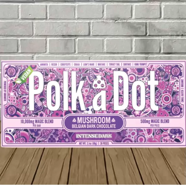 Polk A Dot X Urb Amanita Muscaria Chocolate Bar 10000mg Best Price