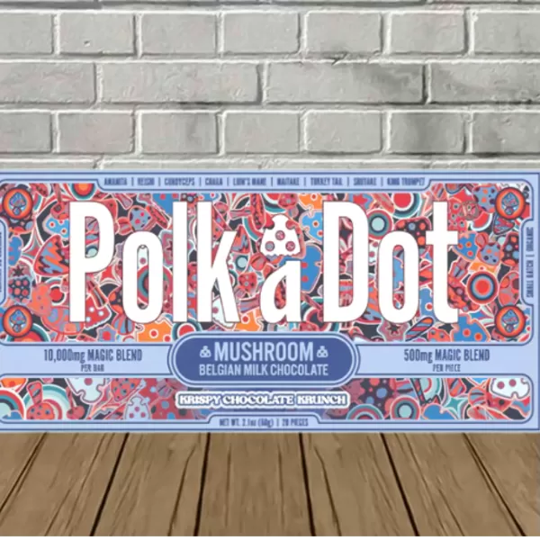 Polk A Dot X Urb Amanita Muscaria Chocolate Bar 10000mg Best Price