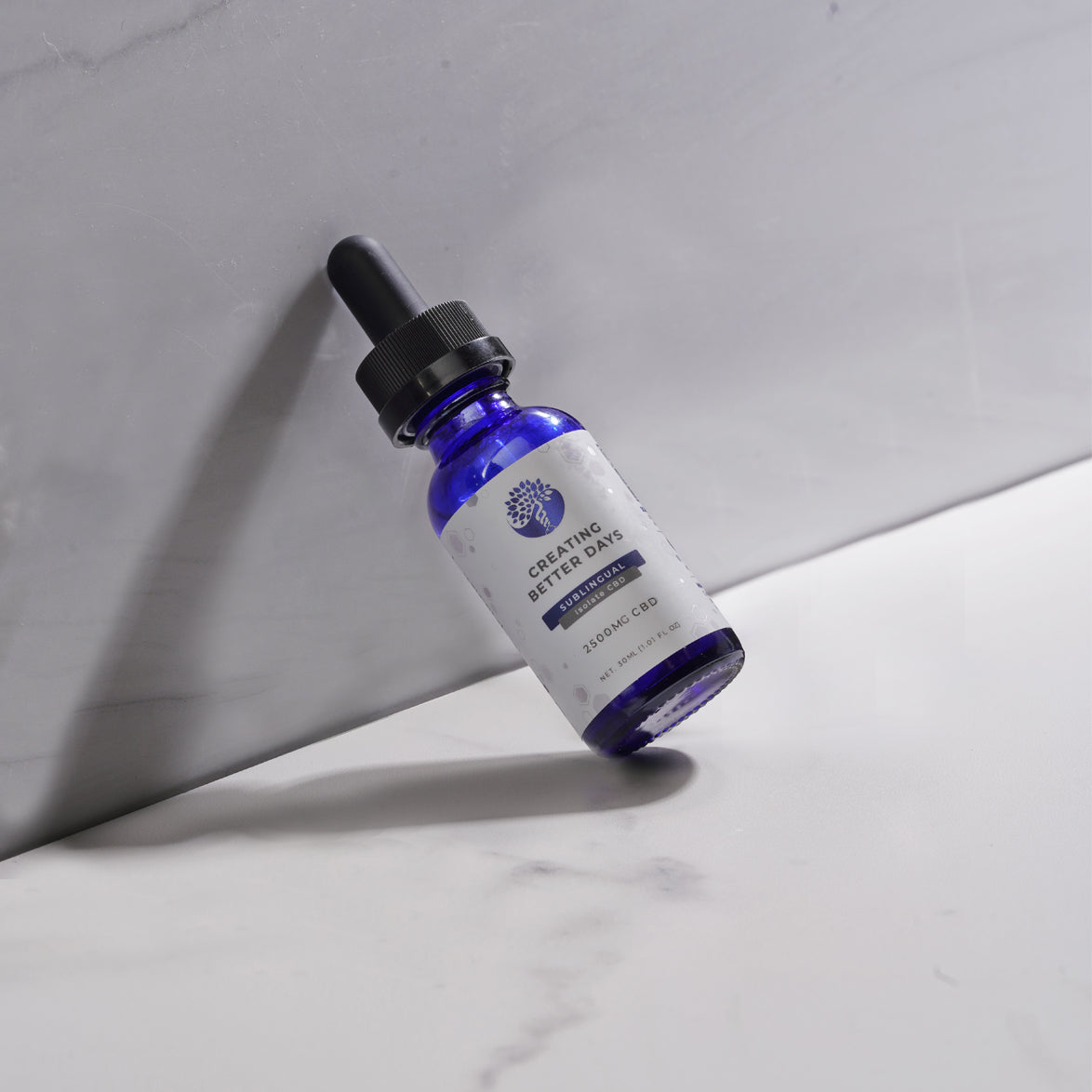 CBD Isolate Sublingual 2500 MG Tinctures