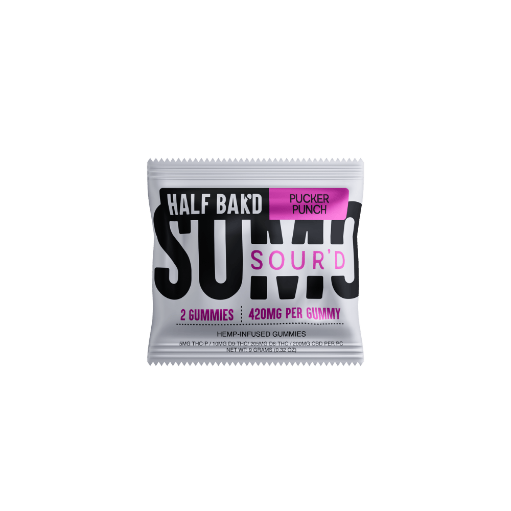 Half Bak’d Pucker Punch | SOUR'D SUMO Gummies