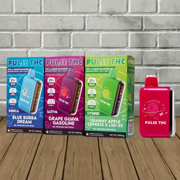 Pulse THC THCa Liquid Diamond Blend Disposable Vape 5g Best Price