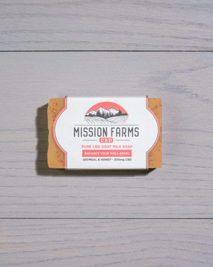 Mission Farms Pure CBD Goat Milk Soap