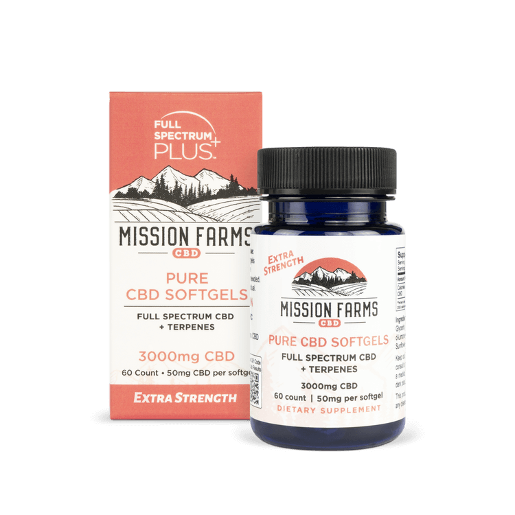 Mission Farms Pure CBD Softgels