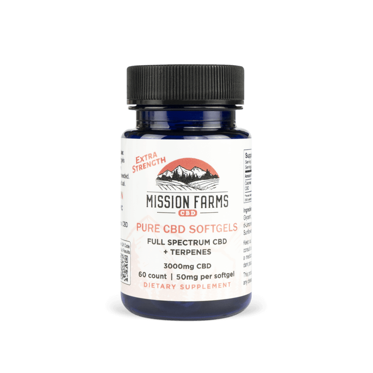 Mission Farms Pure CBD Softgels