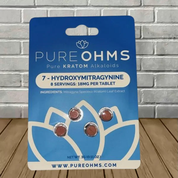 Pure Ohms 7-Hydroxymitragynine Tablets 4ct Best Price