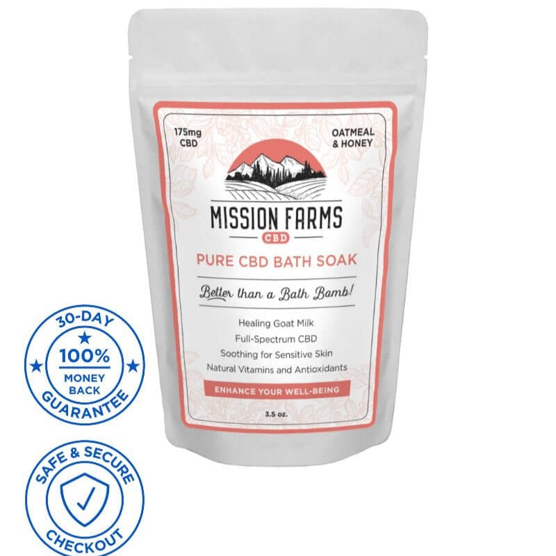 Mission Farms Pure CBD Bath Soak