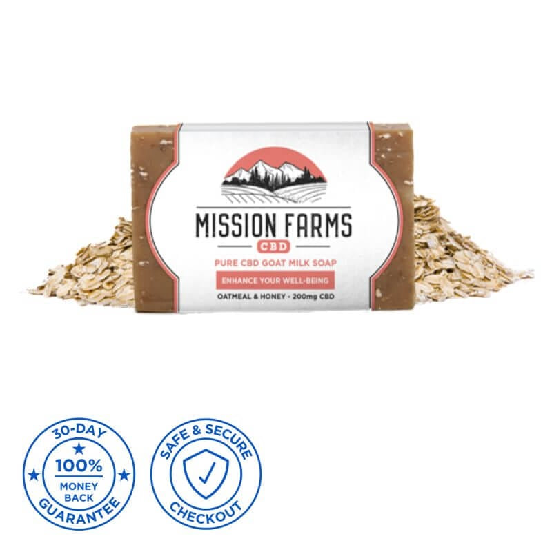 Mission Farms Pure CBD Goat Milk Soap