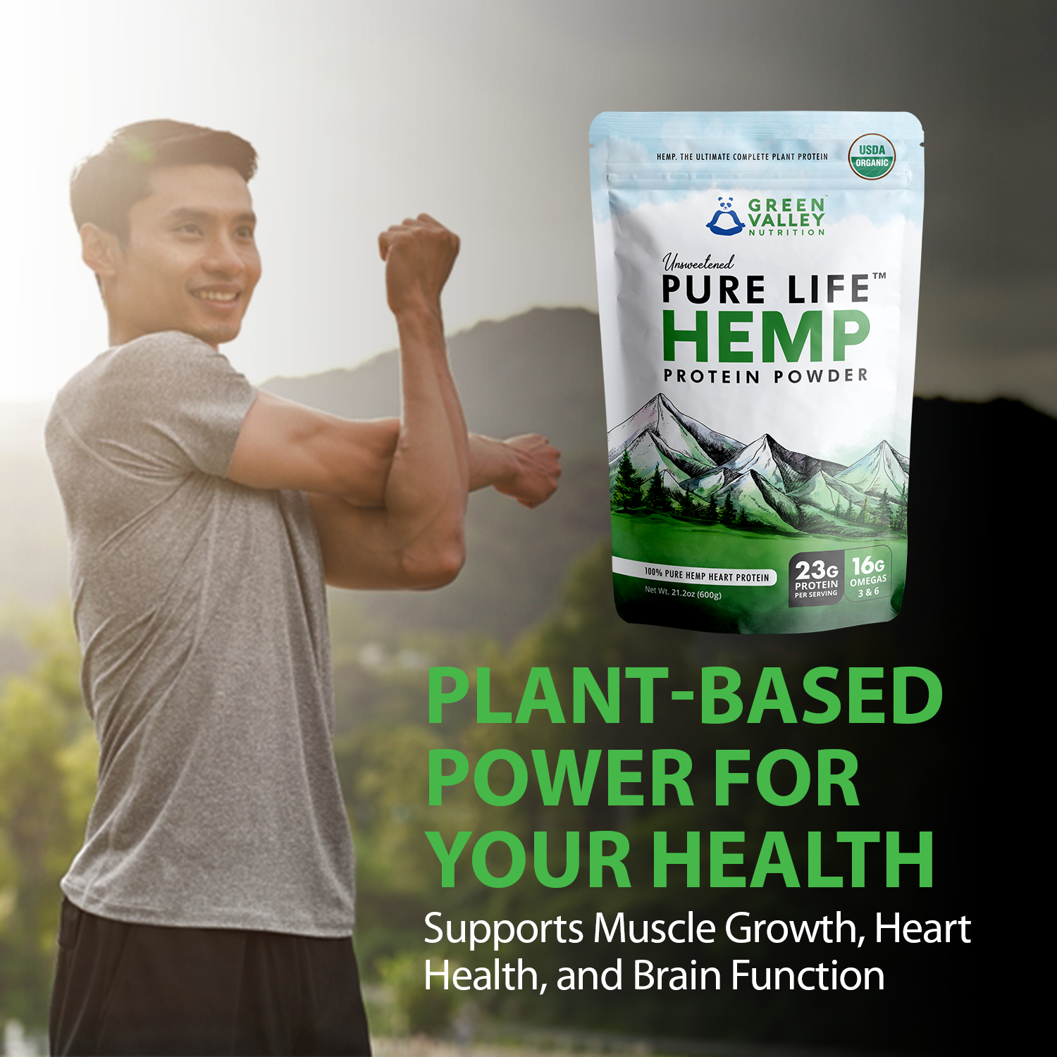 Pure Life™ Hemp Protein Powder