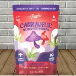 Purple Cannadelic Magic Mushroom Microdose Gummies 6000mg Best Price