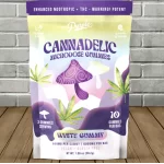 Purple Cannadelic Magic Mushroom Microdose Gummies 6000mg Best Price