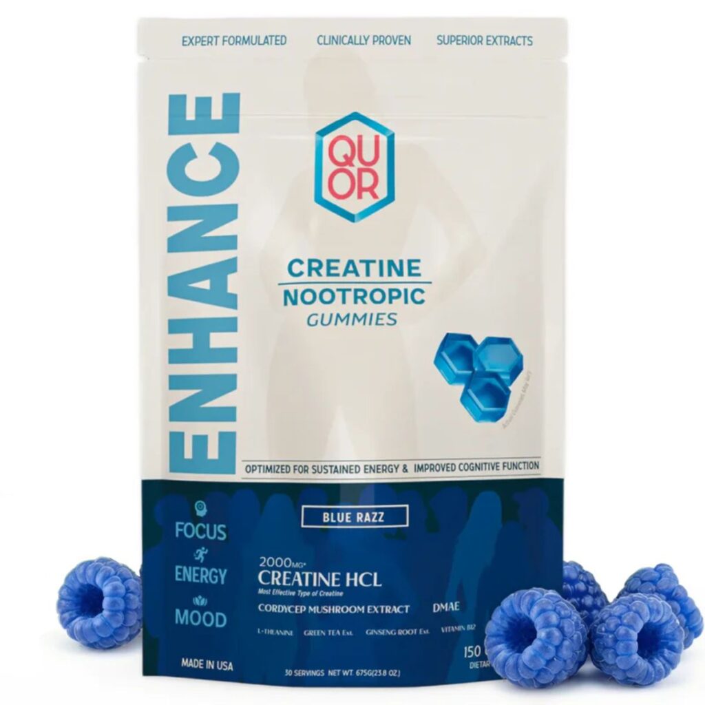 QUOR Enhance Creatine Gummies 150Pc