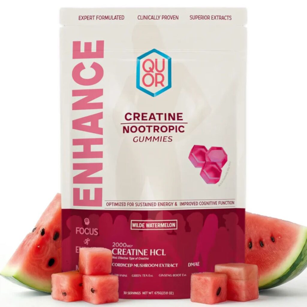 QUOR Enhance Creatine Gummies 150Pc