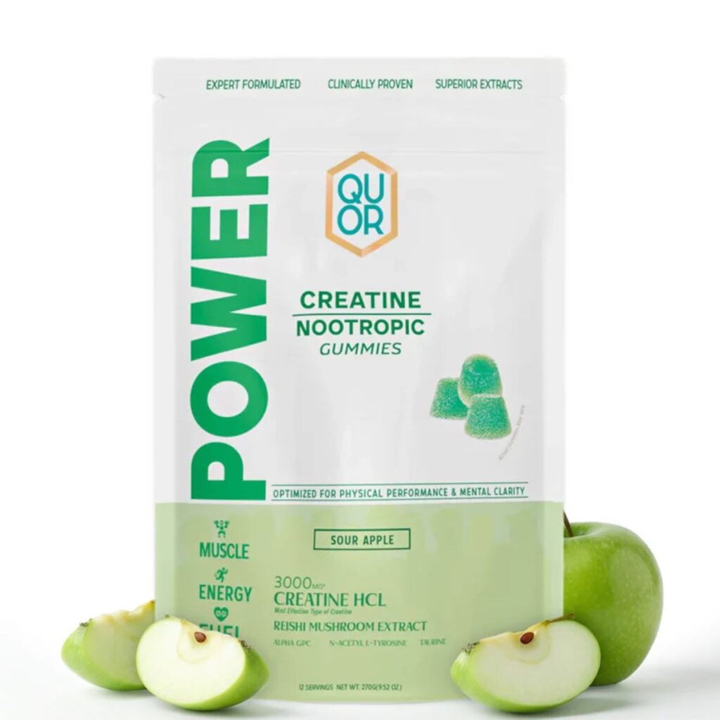 QUOR Power Creatine Gummies 60pc