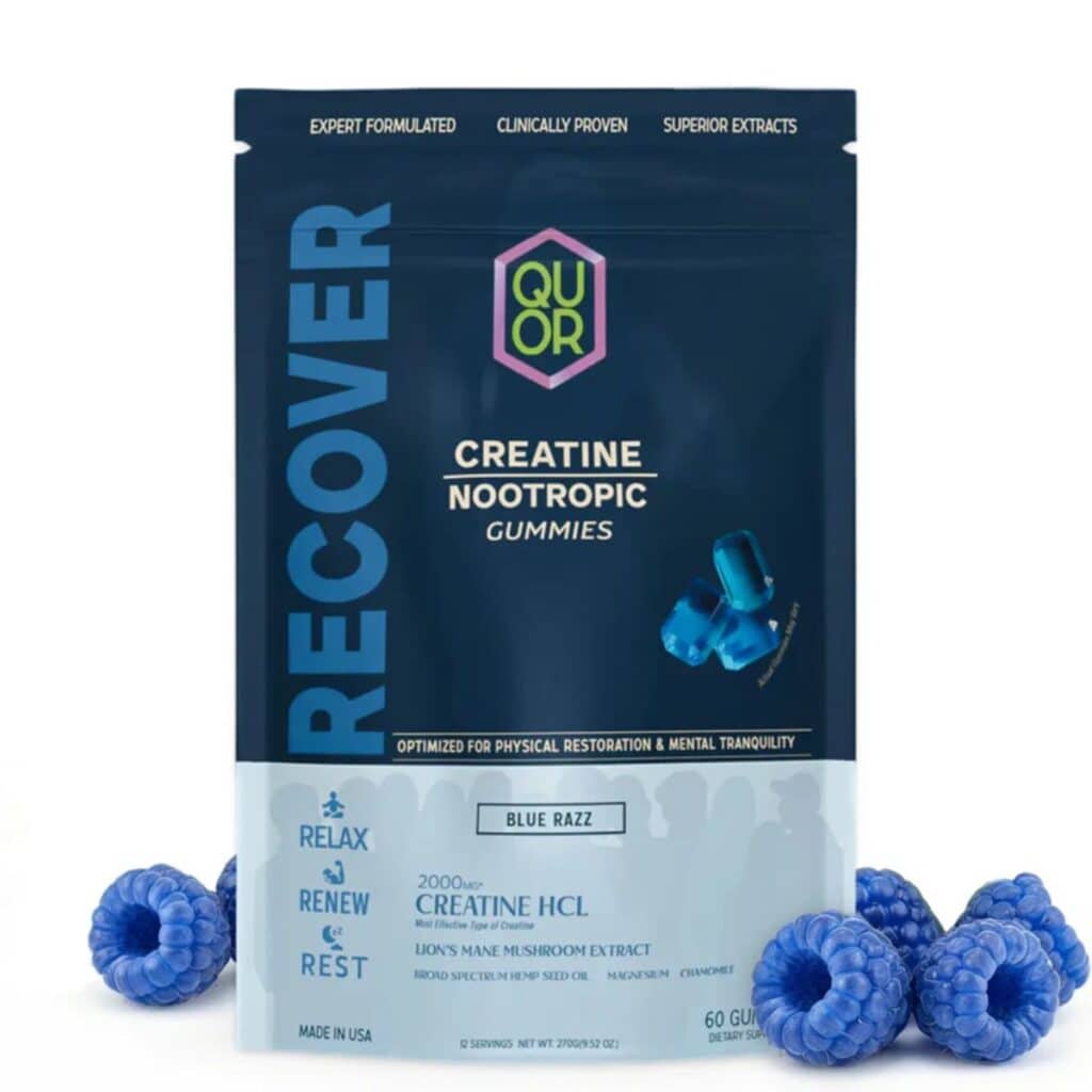 QUOR Recover Creatine Gummies 60pc