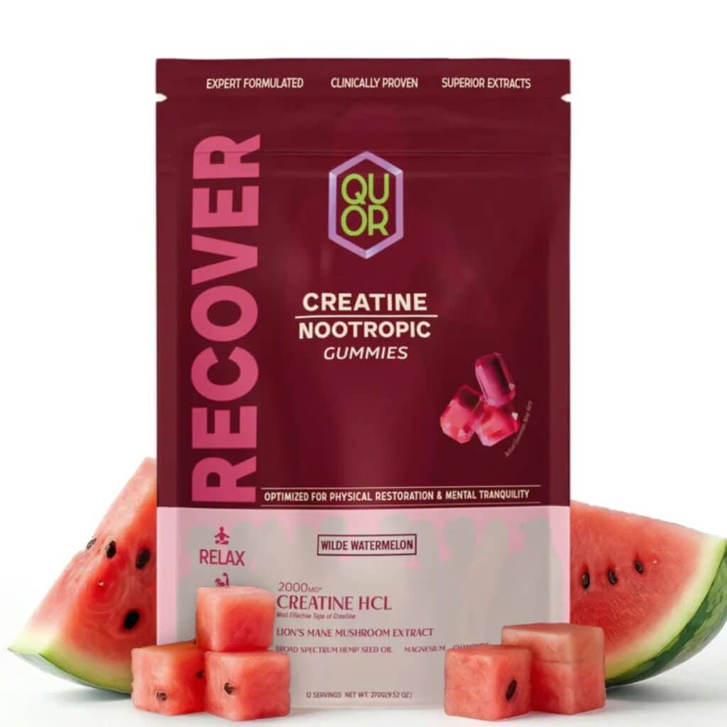QUOR Recover Creatine Gummies 60pc