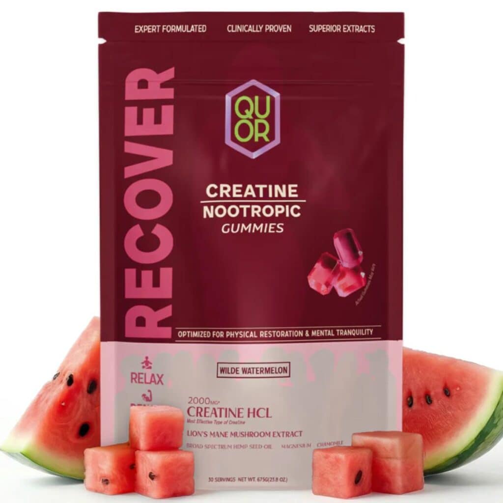 QUOR Recovery Creatine Gummies 150pc