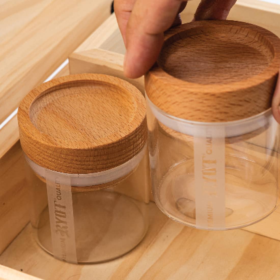 Humidor Walnut Combo Box (8×11)