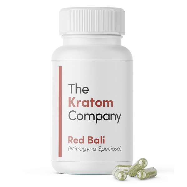 Red Vein Bali Kratom Capsules