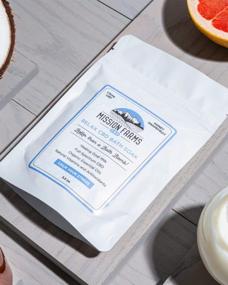 Mission Farms Relax CBD Bath Soak