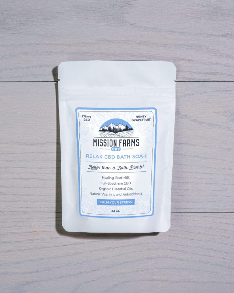 Mission Farms Relax CBD Bath Soak