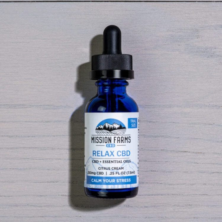Mission Farms Full Spectrum Plus Relax CBD Oil