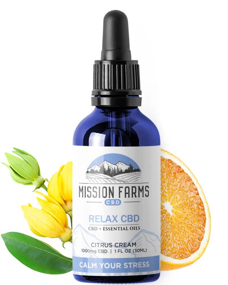 Mission Farms Full Spectrum Plus Relax CBD Oil
