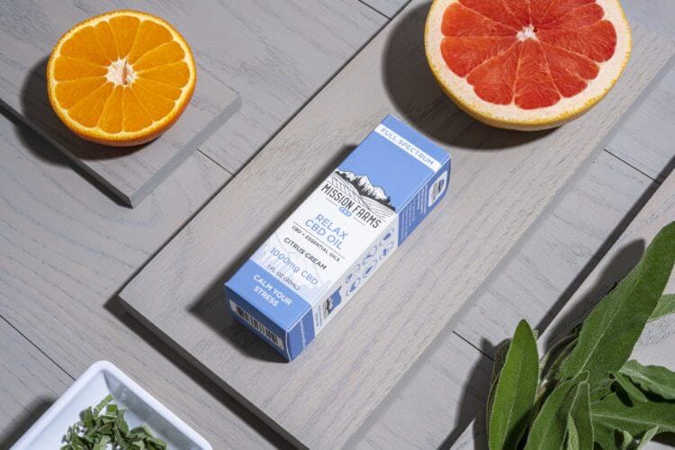 Mission Farms Full Spectrum Plus Relax CBD Oil