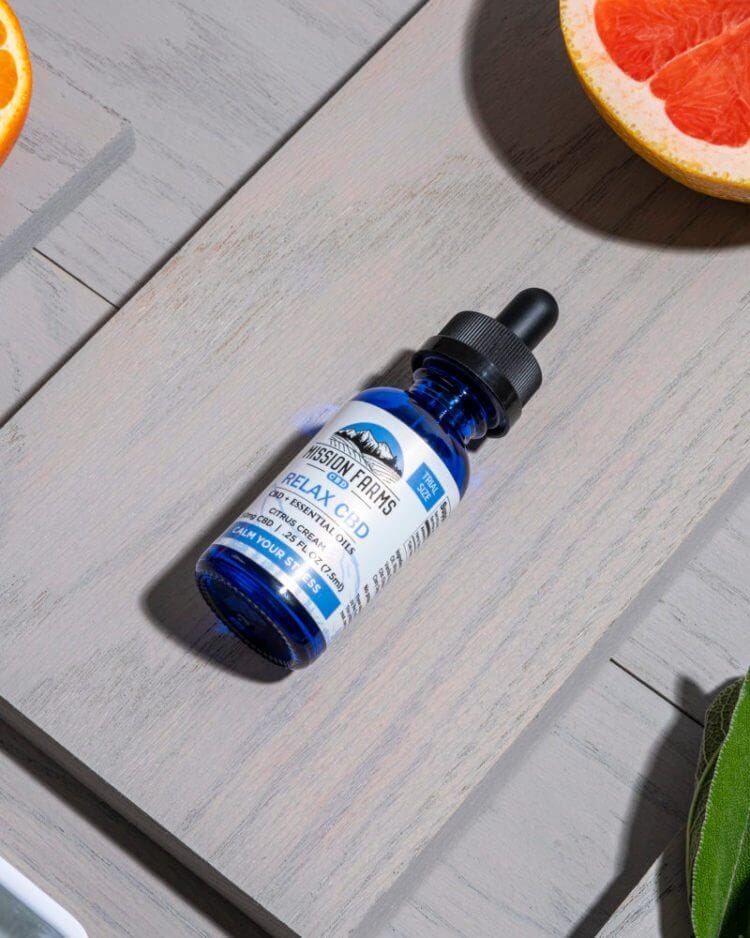 Mission Farms Full Spectrum Plus Relax CBD Oil