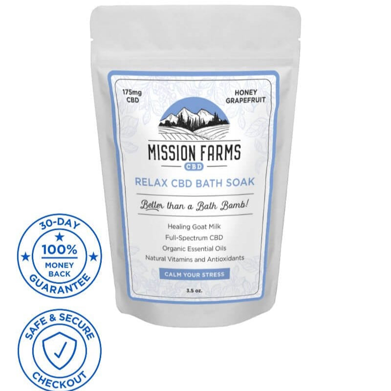 Mission Farms Relax CBD Bath Soak