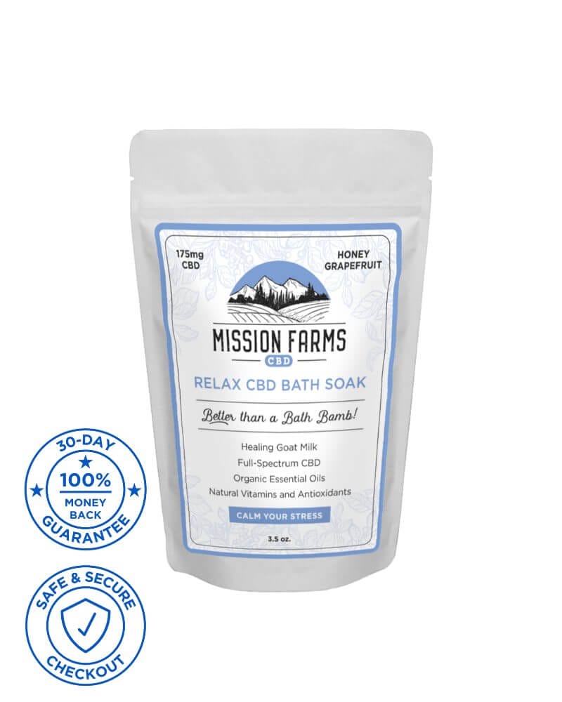Mission Farms Pure CBD Bath Soak
