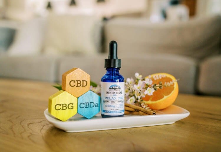 Mission Farms Full Spectrum Max Relax CBD Oil